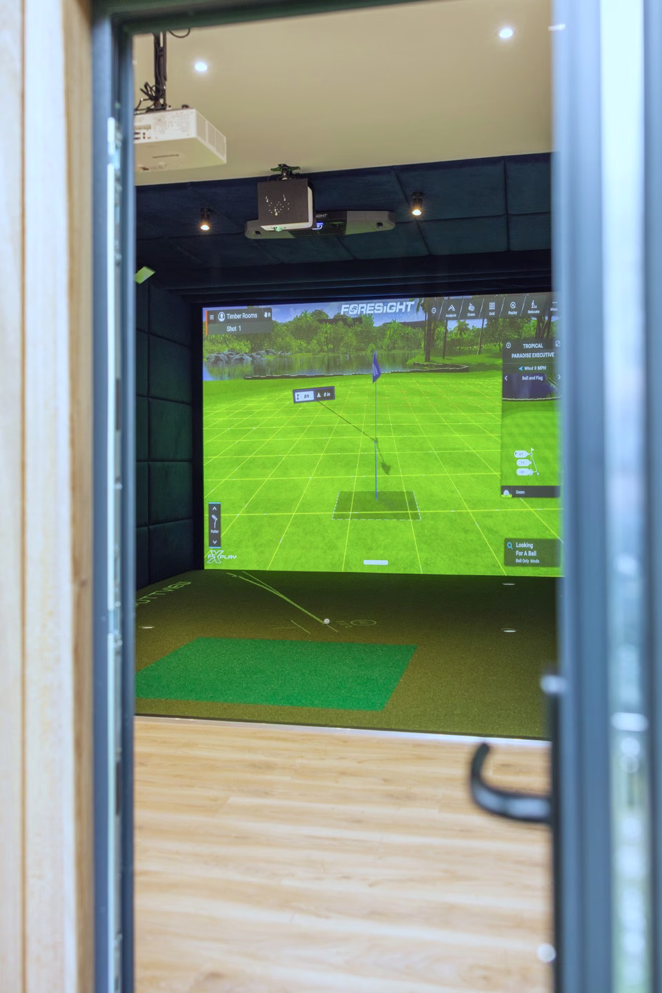 A purpose-built garden room