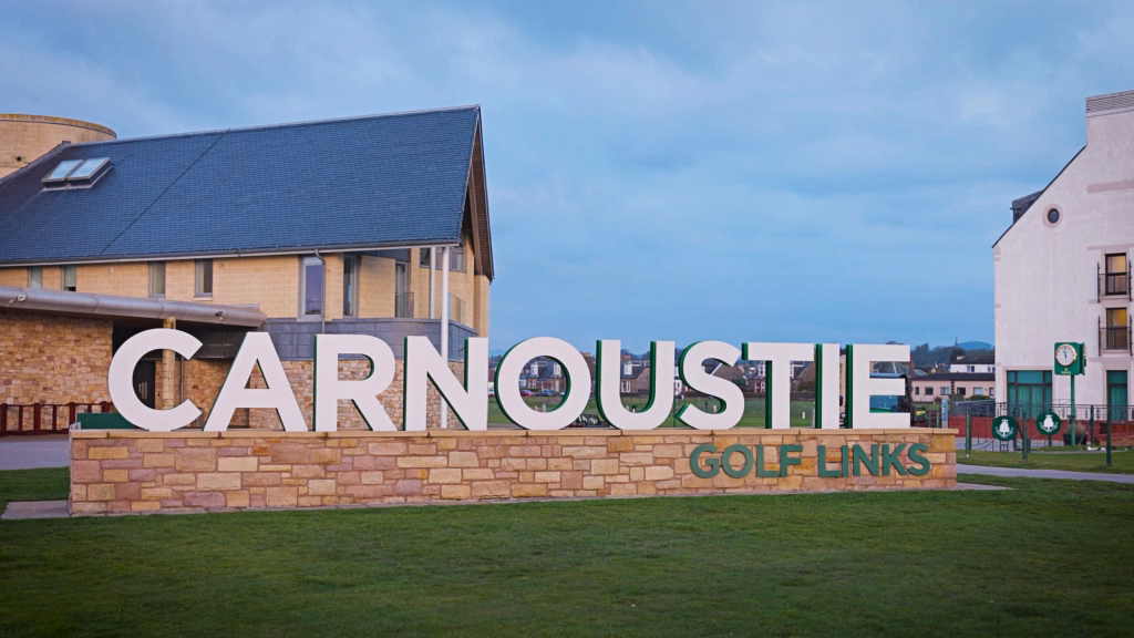 CARNOUSTIE SIGN